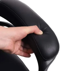 Online SONGMICS Fauteuil de bureau noir Blanc