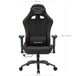 Clearance SONGMICS Fauteuil gamer noir