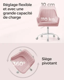 Cheap SONGMICS Fauteuil gamer noir