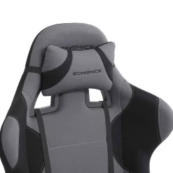 Best Sale SONGMICS Fauteuil gamer noir blanc