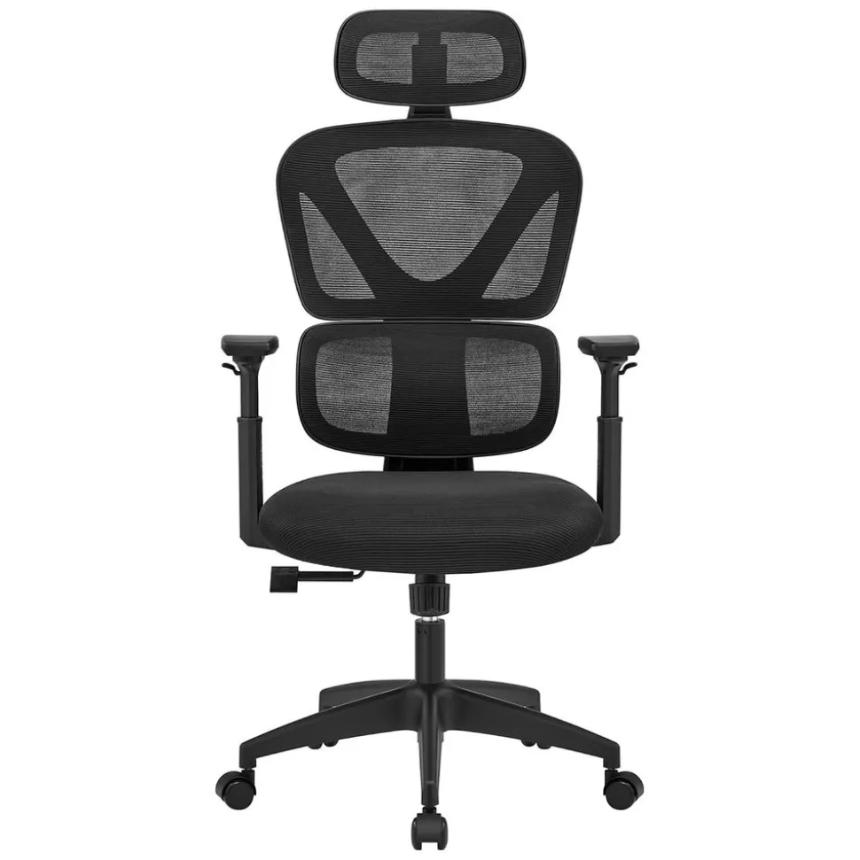 Store SONGMICS Fauteuil gamer noir bleu Blanc