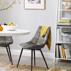 Best SONGMICS Fauteuil lounge gris