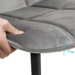 Best SONGMICS Fauteuil lounge gris