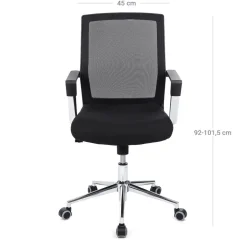 Shop SONGMICS Fauteuil respirant gris