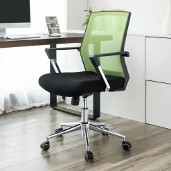 Shop SONGMICS Fauteuil respirant gris