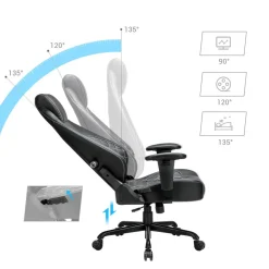 Online SONGMICS Fauteuil respirant noir Blanc