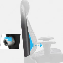 Online SONGMICS Fauteuil respirant noir Blanc