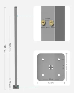 Clearance SONGMICS Fauteuil suspendu avec coussins