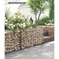 Sale SONGMICS Gabion à pierre 100 x 30 x 30 cm