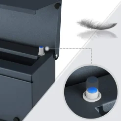 Sale SONGMICS Gabion 90 x 80 cm (ø x H) Argent