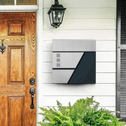 Outlet SONGMICS Gabion 100 x 90 x 30 cm Argent