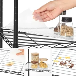 Outlet SONGMICS Égouttoir à vaisselle 2 niveaux Noir