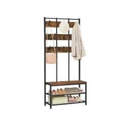 Outlet SONGMICS Grand portemanteau Noir