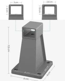 Flash Sale SONGMICS Grand socle fixation store