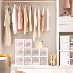 Flash Sale SONGMICS Grandes boîtes à chaussures Transparent