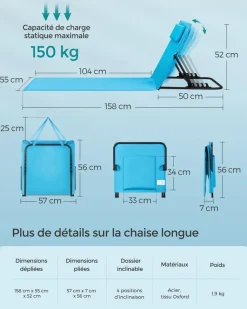 Best SONGMICS Hamac 2 oreillers beige