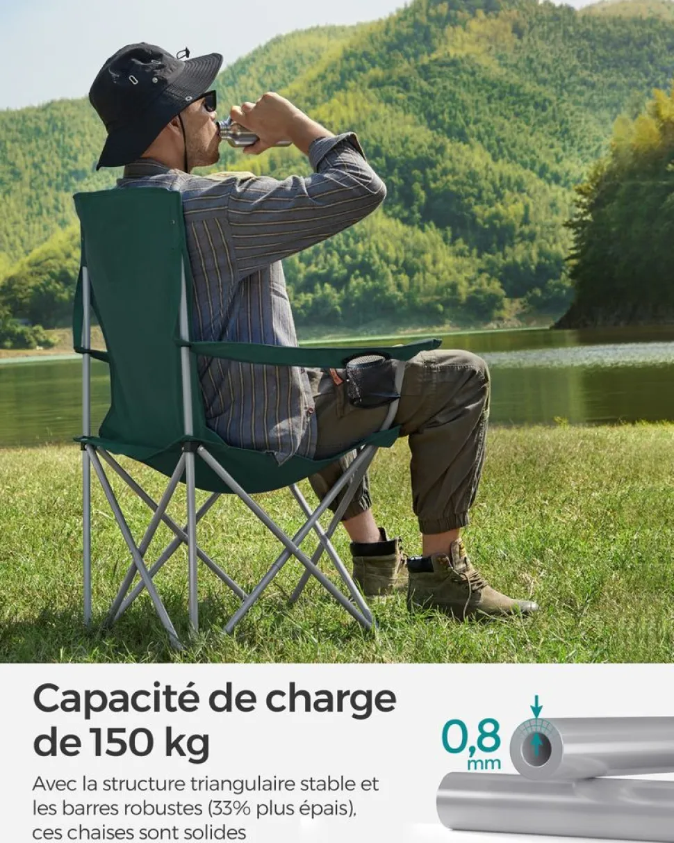 Best SONGMICS Hamac avec support structure noire et hamac bleu