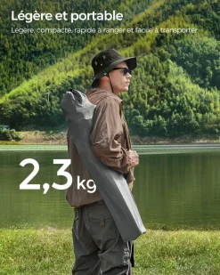 Store SONGMICS Hamac camping rose violet