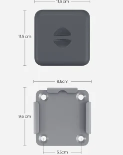 Store SONGMICS Housse de parasol Gris