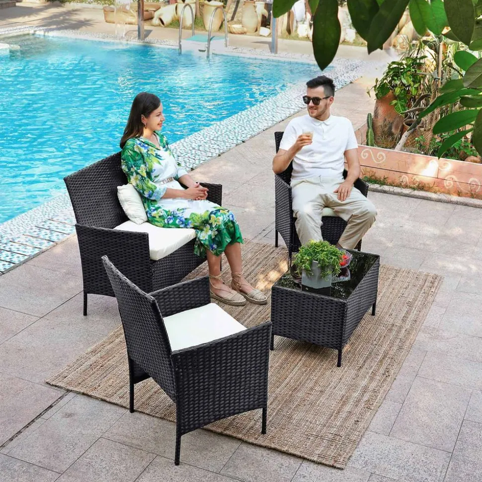 Discount SONGMICS Housse mobilier d'extérieur vert