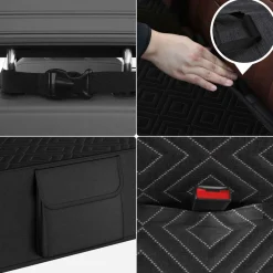 Flash Sale SONGMICS Housse protection sièges arrières Noir