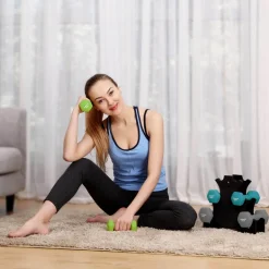 Hot SONGMICS Kit haltères 20 kg noir