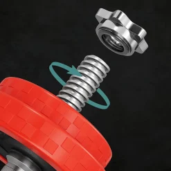 Best Sale SONGMICS Kit haltères 30 kg rouge