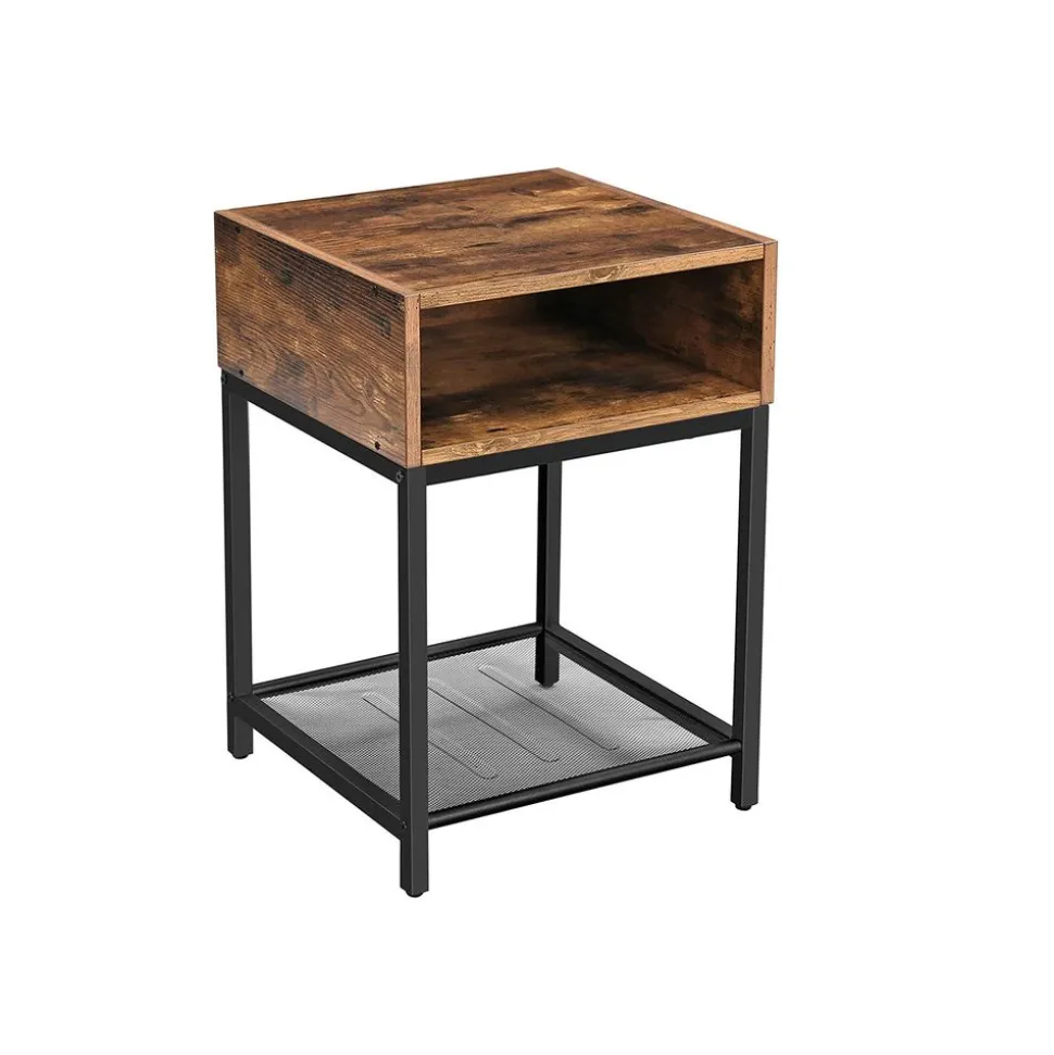 Sale SONGMICS 160L Panier à linge 3 compartiments couleur boisée