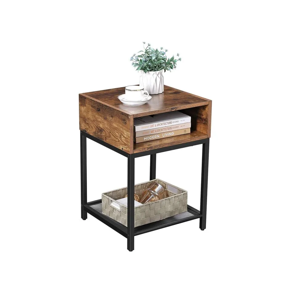 Sale SONGMICS 160L Panier à linge 3 compartiments couleur boisée