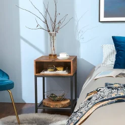 Sale SONGMICS 160L Panier à linge 3 compartiments couleur boisée