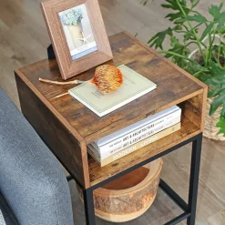 Sale SONGMICS 160L Panier à linge 3 compartiments couleur boisée