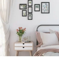 Shop SONGMICS 55L Sacs poubelle à cordon 40 pièces Blanc