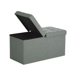 Discount SONGMICS Lit 2 personnes noir