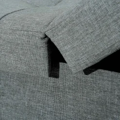 Discount SONGMICS Lit 2 personnes noir