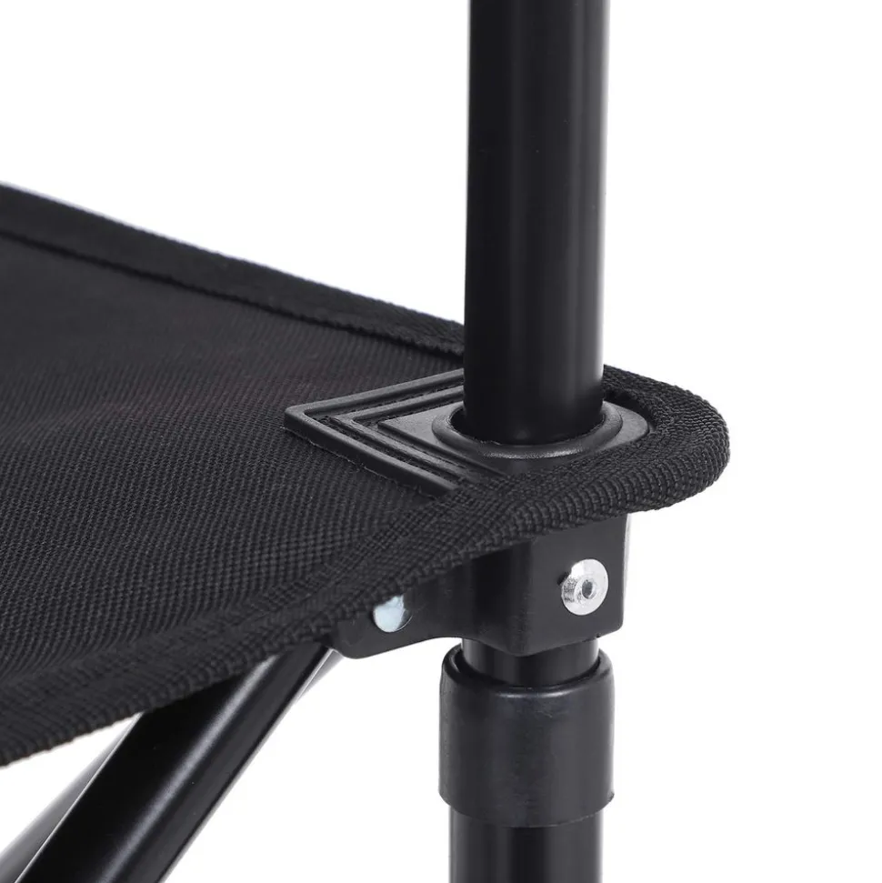 Fashion SONGMICS Lit de camp M noir