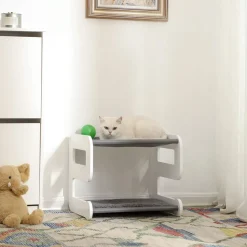 Cheap SONGMICS Lit pour chat Blanc