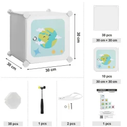 Shop SONGMICS Lot de 12 boîtes à chaussures transparent transparent et blanc