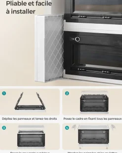 Best Sale SONGMICS Lot de 3 Boîtes de Rangement pour décorations de Noël