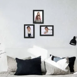 Store SONGMICS Lot de 2 cadres photo 34,5 x 25,5 cm blanc mat