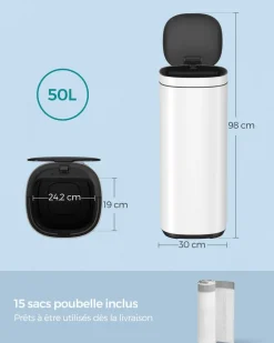 Clearance SONGMICS Lot de 10 cadres photo mdf et verre noir cendré