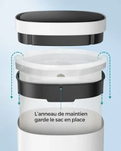 Clearance SONGMICS Lot de 10 cadres photo mdf et verre noir cendré