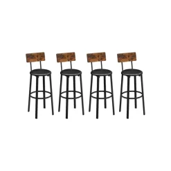 Cheap SONGMICS Lot de 4 chaises de Bar