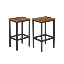 Sale SONGMICS Lot de 2 chaises de bar
