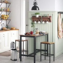 Sale SONGMICS Lot de 2 chaises de bar