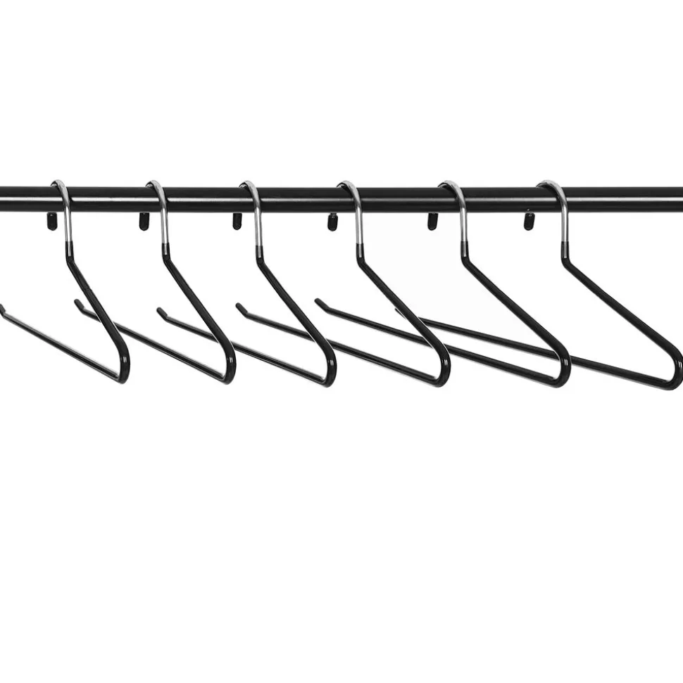 Clearance SONGMICS Lot de 30 cintres en plastique noir