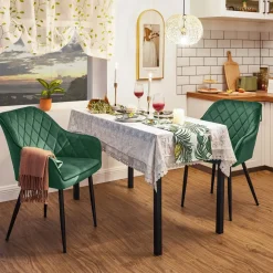 Hot SONGMICS Lot de 2 tabourets de bar en rotin pe boho marron café