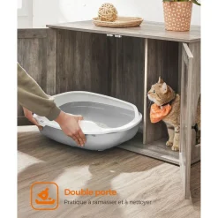 Store SONGMICS Maison de toilette pour chat