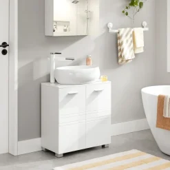 Hot SONGMICS Mallette à maquillage rose gold Rouge