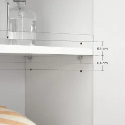 Hot SONGMICS Mallette à maquillage rose gold Rouge