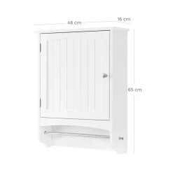 New SONGMICS Mallette de maquillage croco noir Blanc